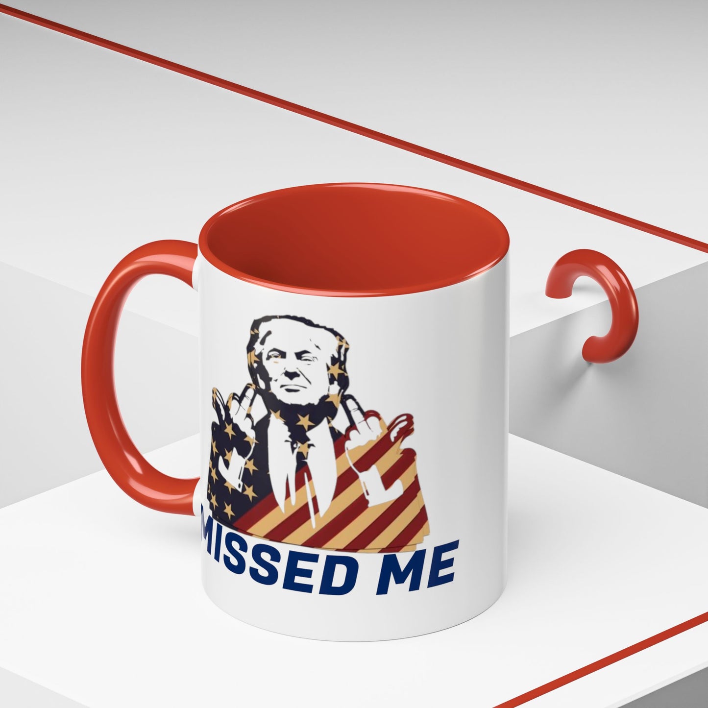 Trump "Missed Me" Coffee Mug